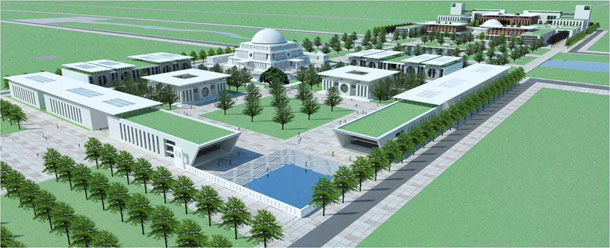 A look at the proposed temple of justice