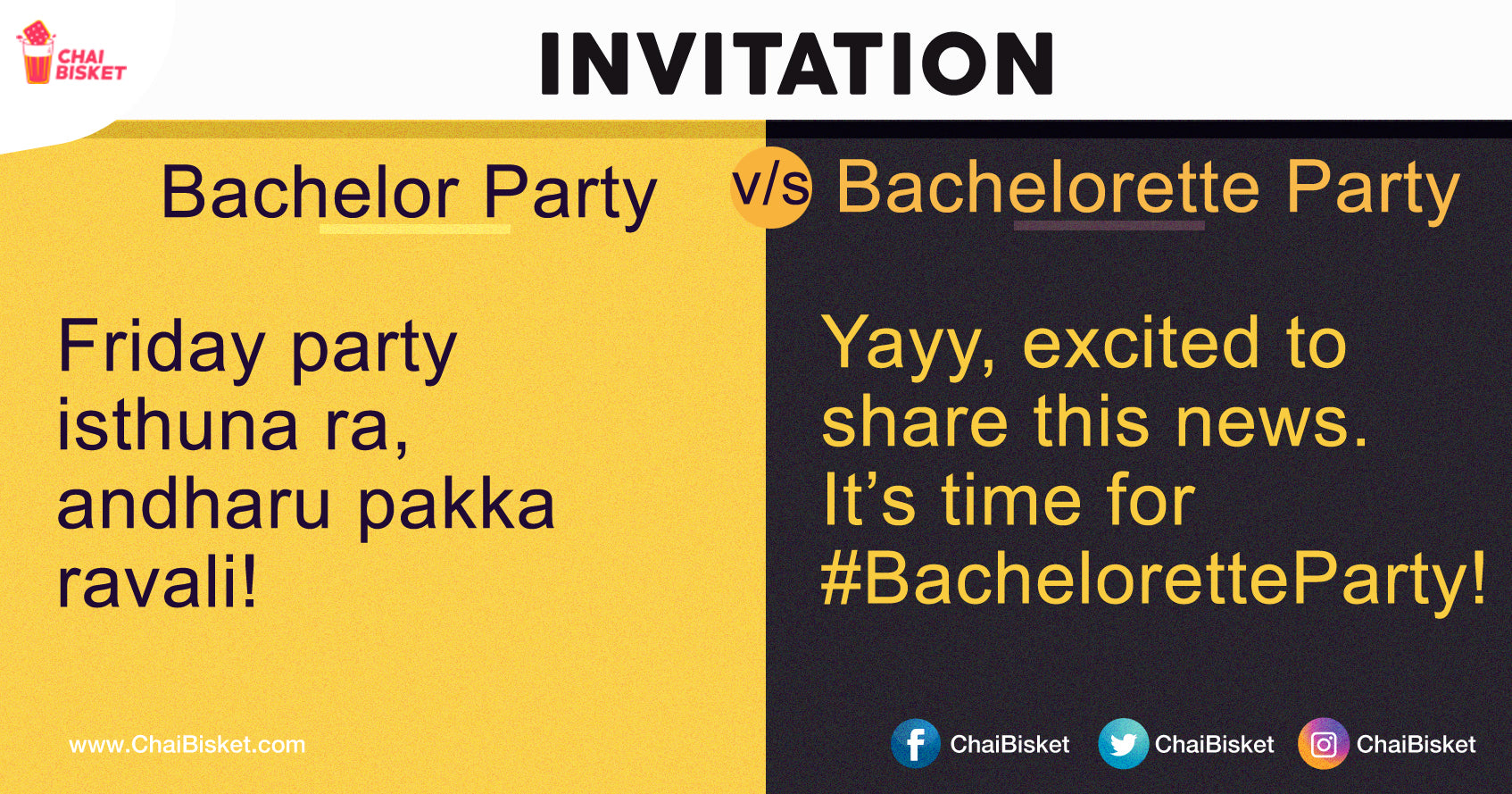 10 Posters That Explain How Different Bachelor & Bachelorette Parties Are