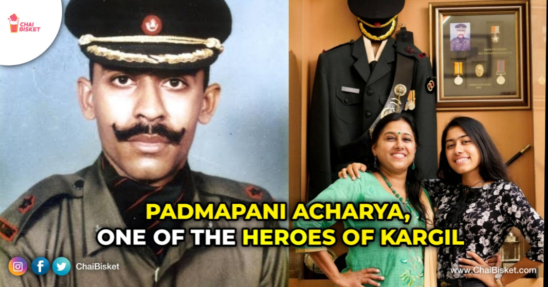 Meet Maha Vir Chakra Major Padmapani Acharya, The Kargil Hero & Know His Inspiring Story