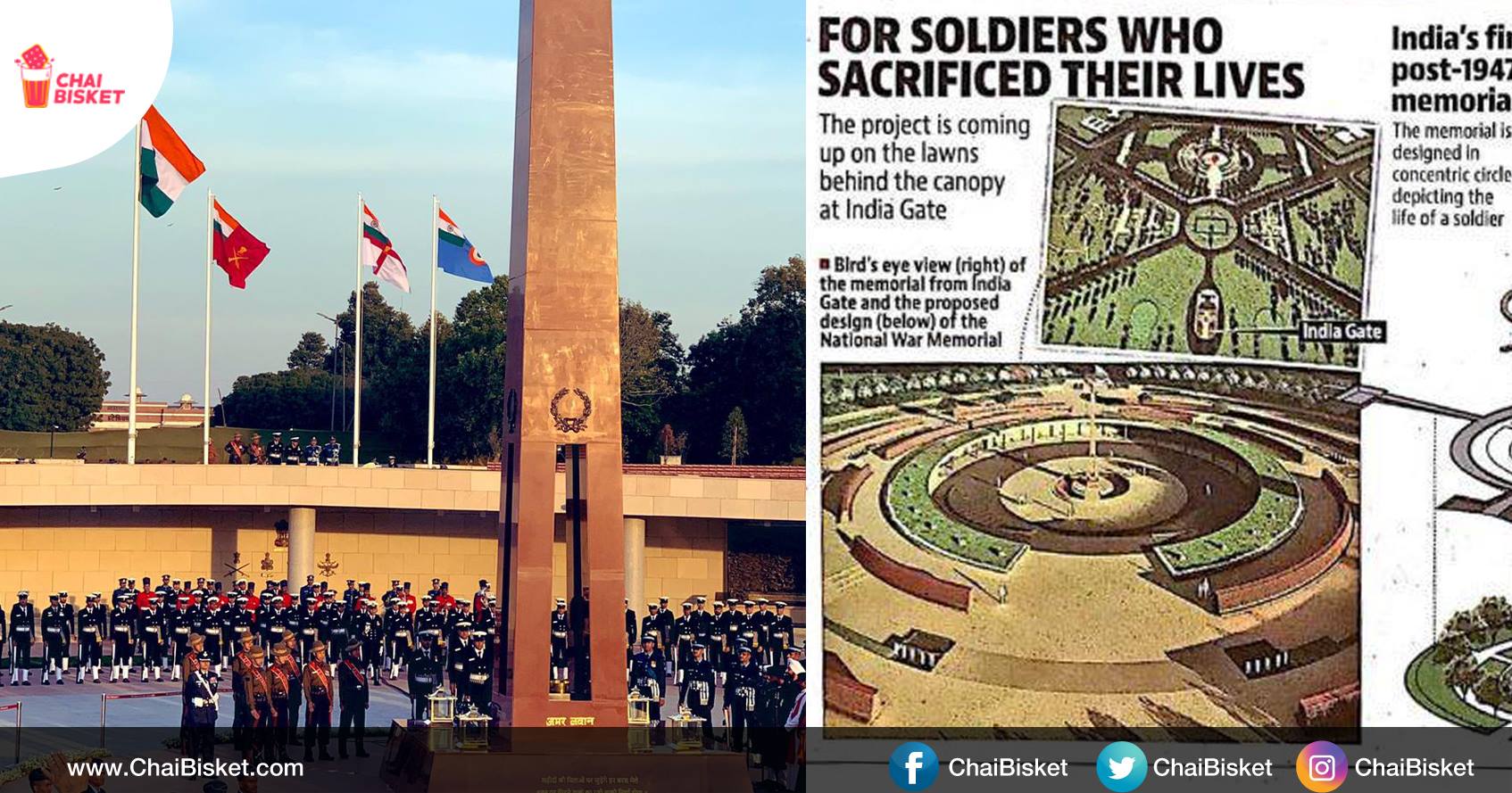 Everything About India's 'War Memorial' With Names Of 25,942 Soldiers Engraved On It