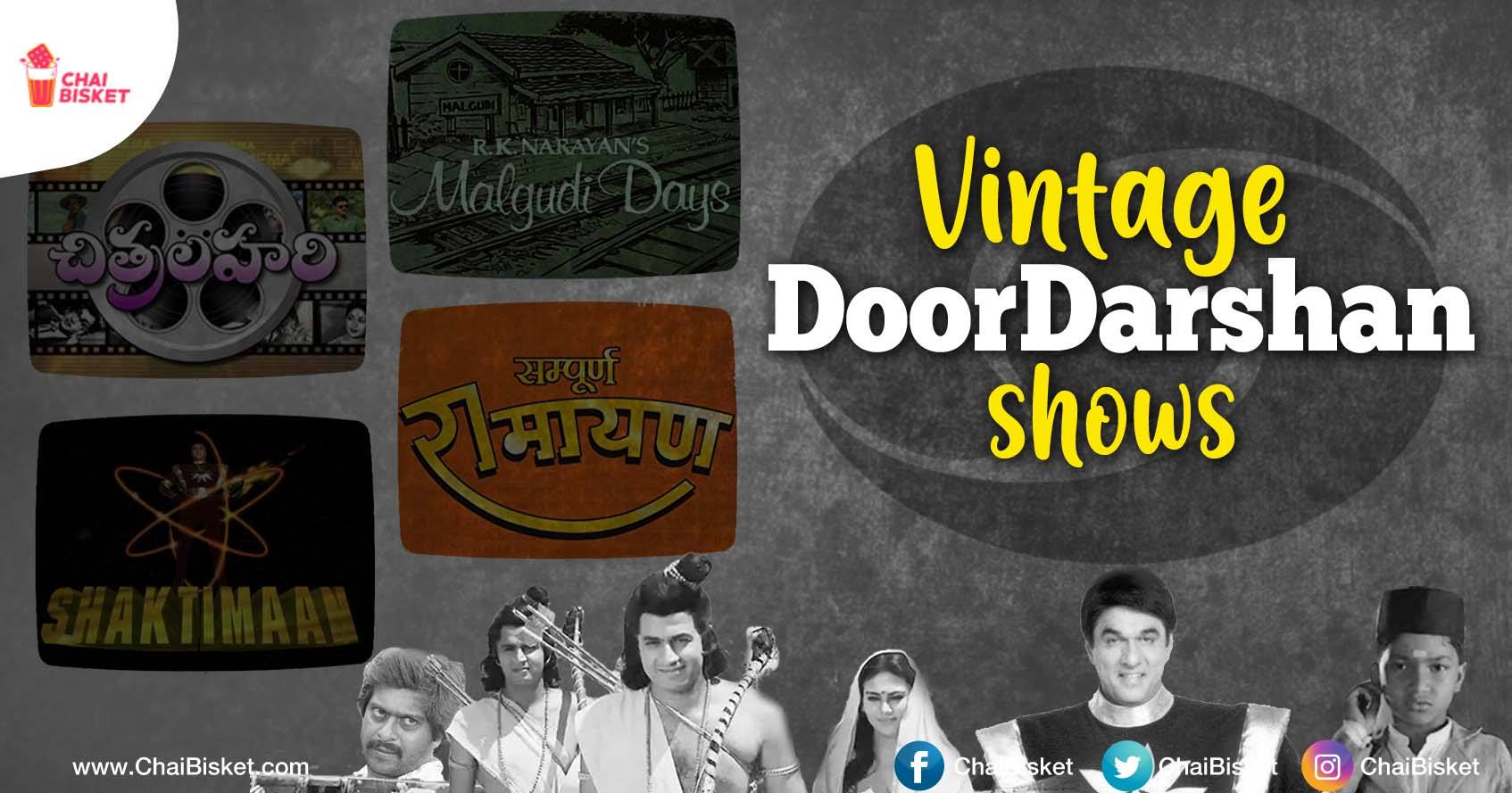 25 Classic 'Doordarshan Saptagiri' Shows That'll Take You Back In Time