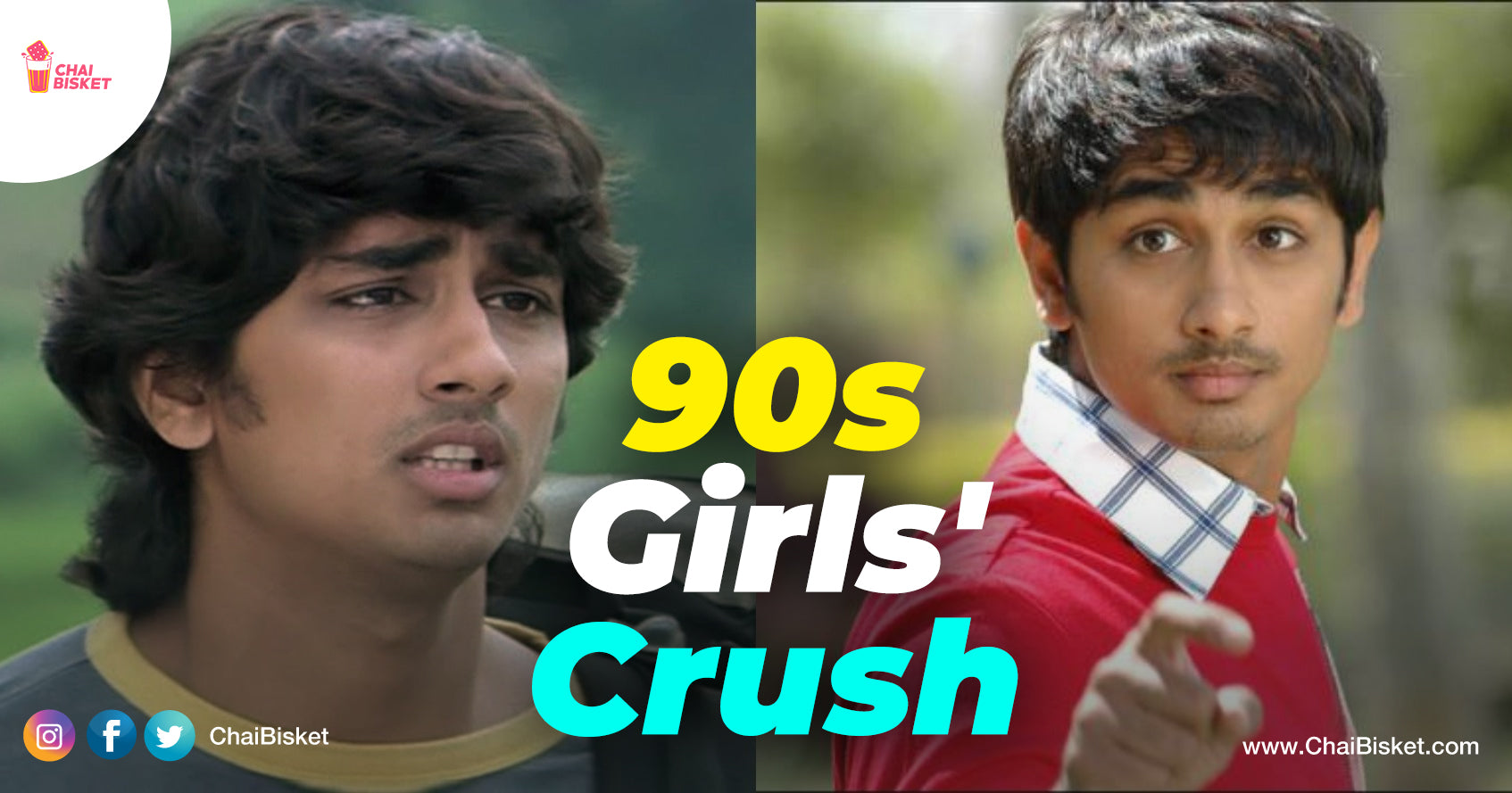 Lover Boy Sidhuuu: Here's Why Siddharth Will Forever Be The Longest Crush Of Every 90s' Girl