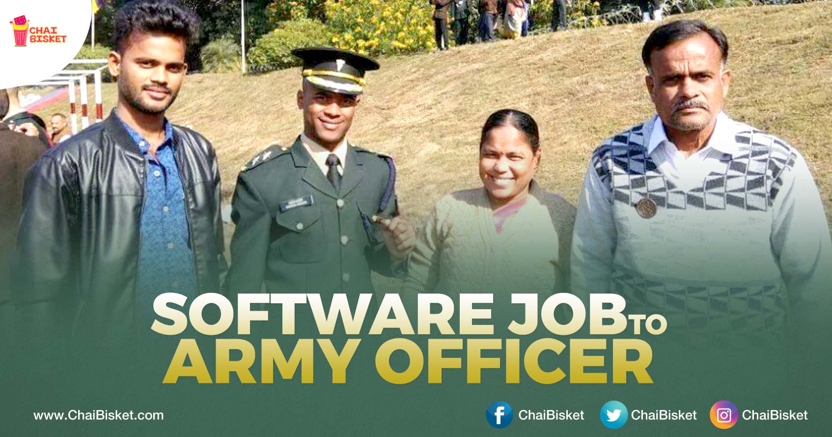 This Story Of A IIIT Graduate Who Quit His High Paying Software Job To Serve The Nation Is Inspiring!