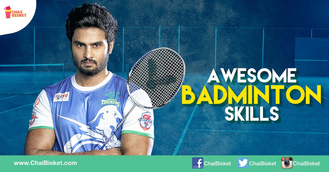 Check Out Sudheer Babu's Scorching Skills On The Badminton Court!