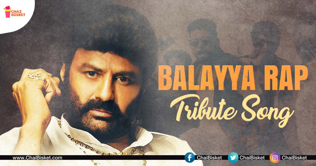 Check Out This Beautiful Rap Song Tribute To Natasimham NBK!