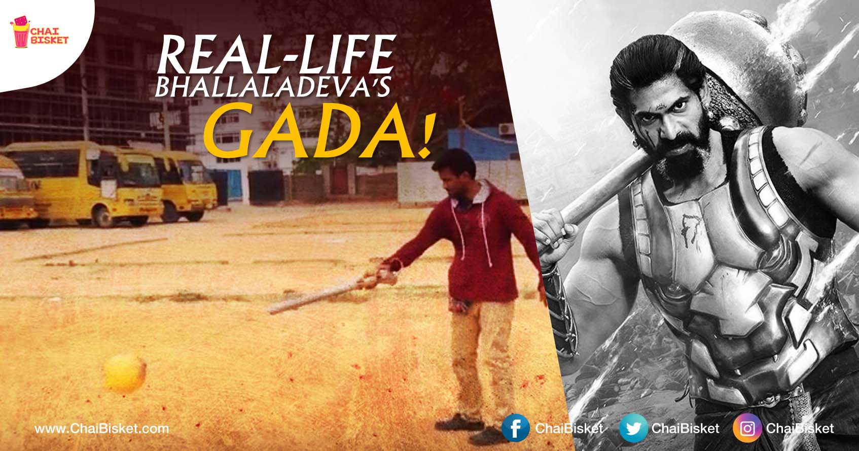 You Need To Check Out This Hyderabad Guy's Real-Life Working Model Of Bhallaladeva's Gada!