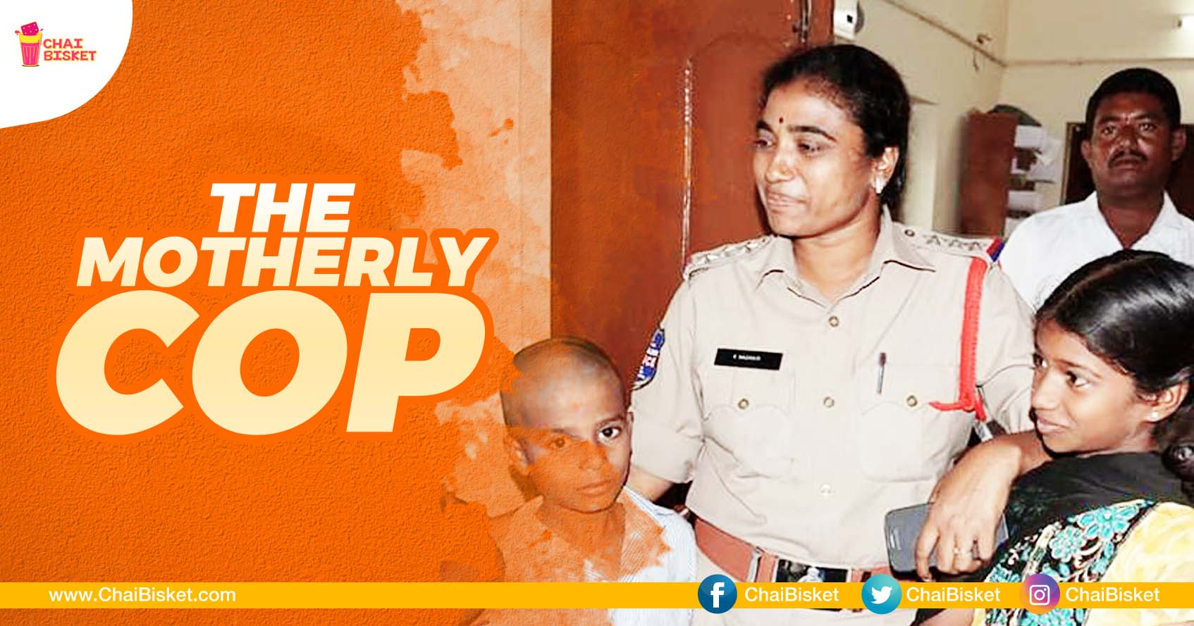 Meet The Lady Cop Of Karimnagar Who Is Praised As ‘Amma’ By All The People Living In Nearby Villages!