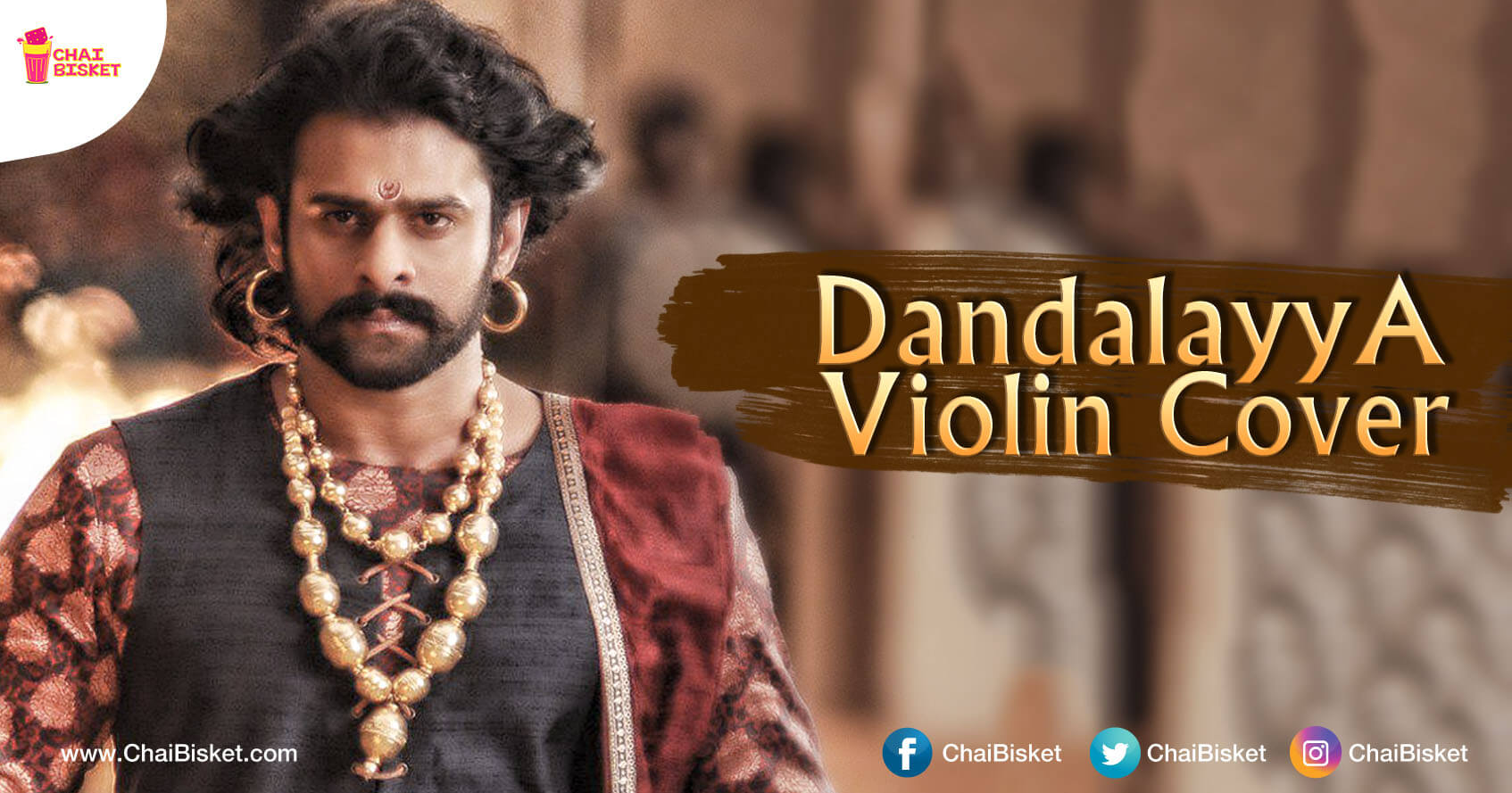 You Must Check Out This Awesome Violin Cover Version Of 'Dandalayya' From Baahubali 2!