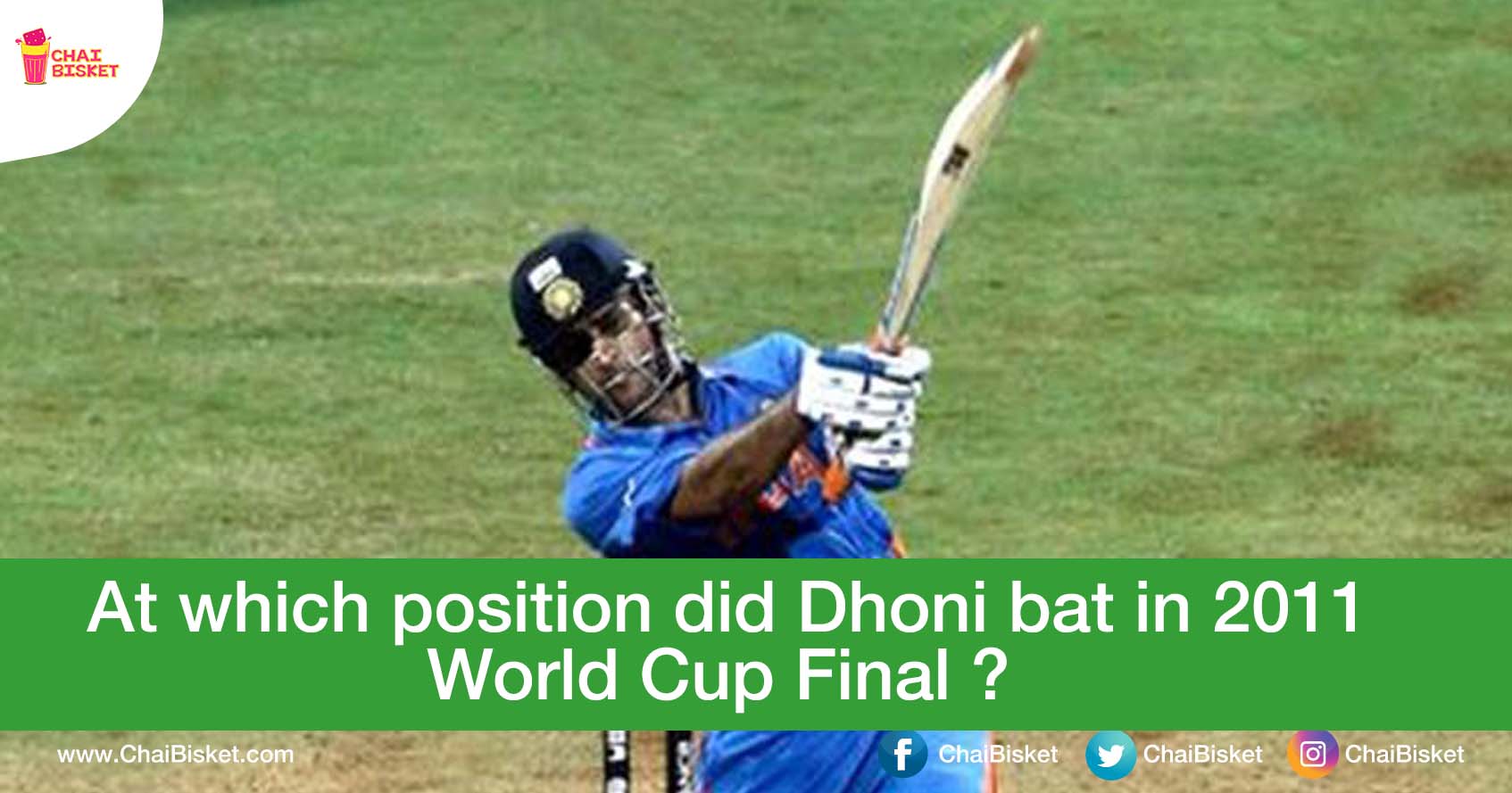 Only A True Dhoni Fan Can Get More Than 8/10 In This Quiz!