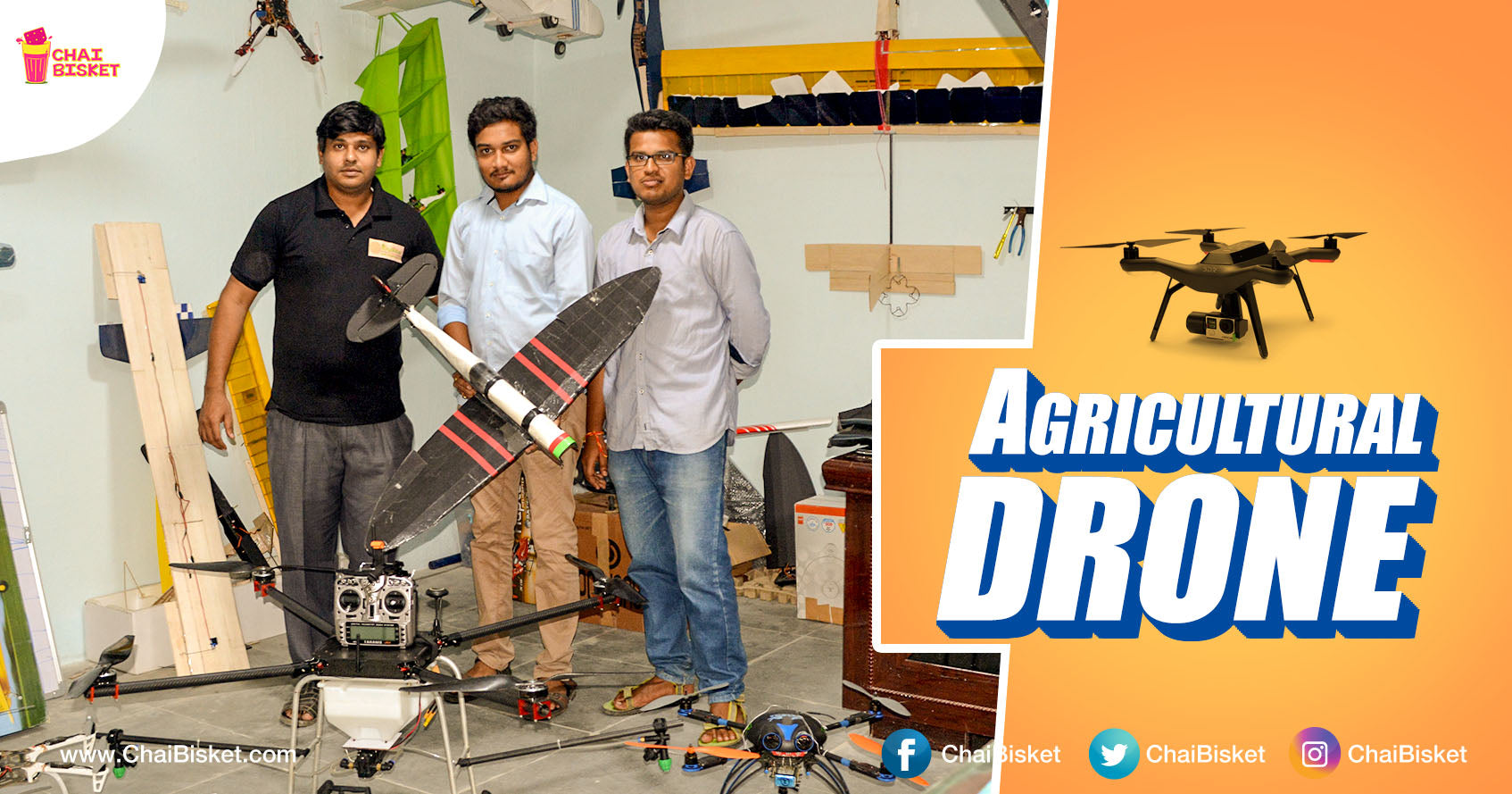 Here's How This Revolutionary Agricultural Drone Is All Set To Change The Way Farming Is Done In India!