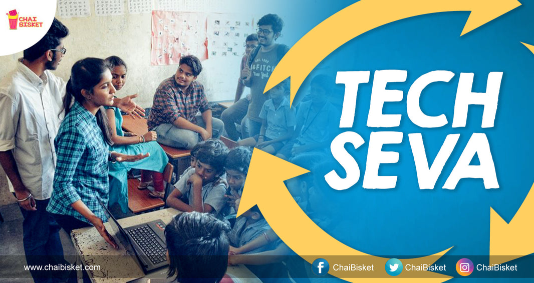 Here's How This NGO Called "Tech Seva" Is Educating School Children On Basics Of Technology!