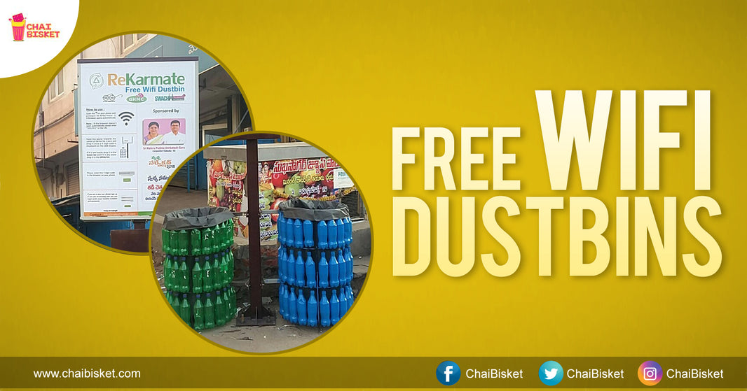 Hyderabadis. . . Segregating And Submitting Garbage Can Now Give You Free Wi-Fi!