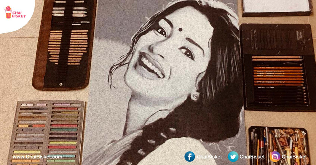 This Girl From Vizag Is A Rare Charcoal Artist & Her Sketches Look Out Of The World