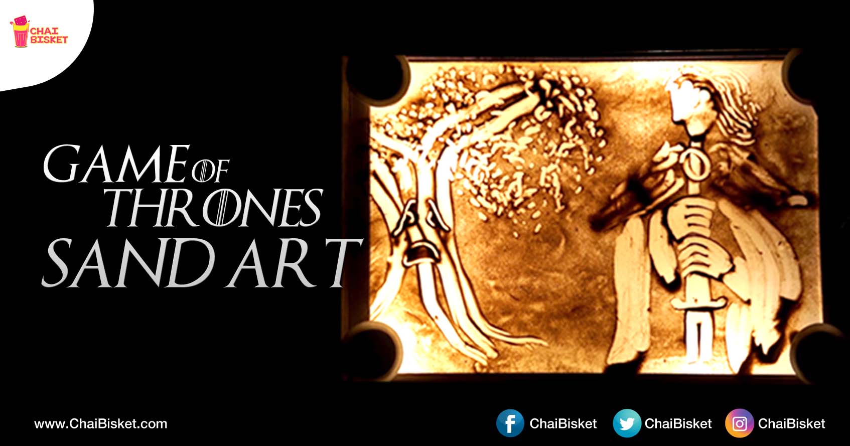 Check Out This Artist's Magnificent 'Game Of Thrones' Themed Sand Art Creation!