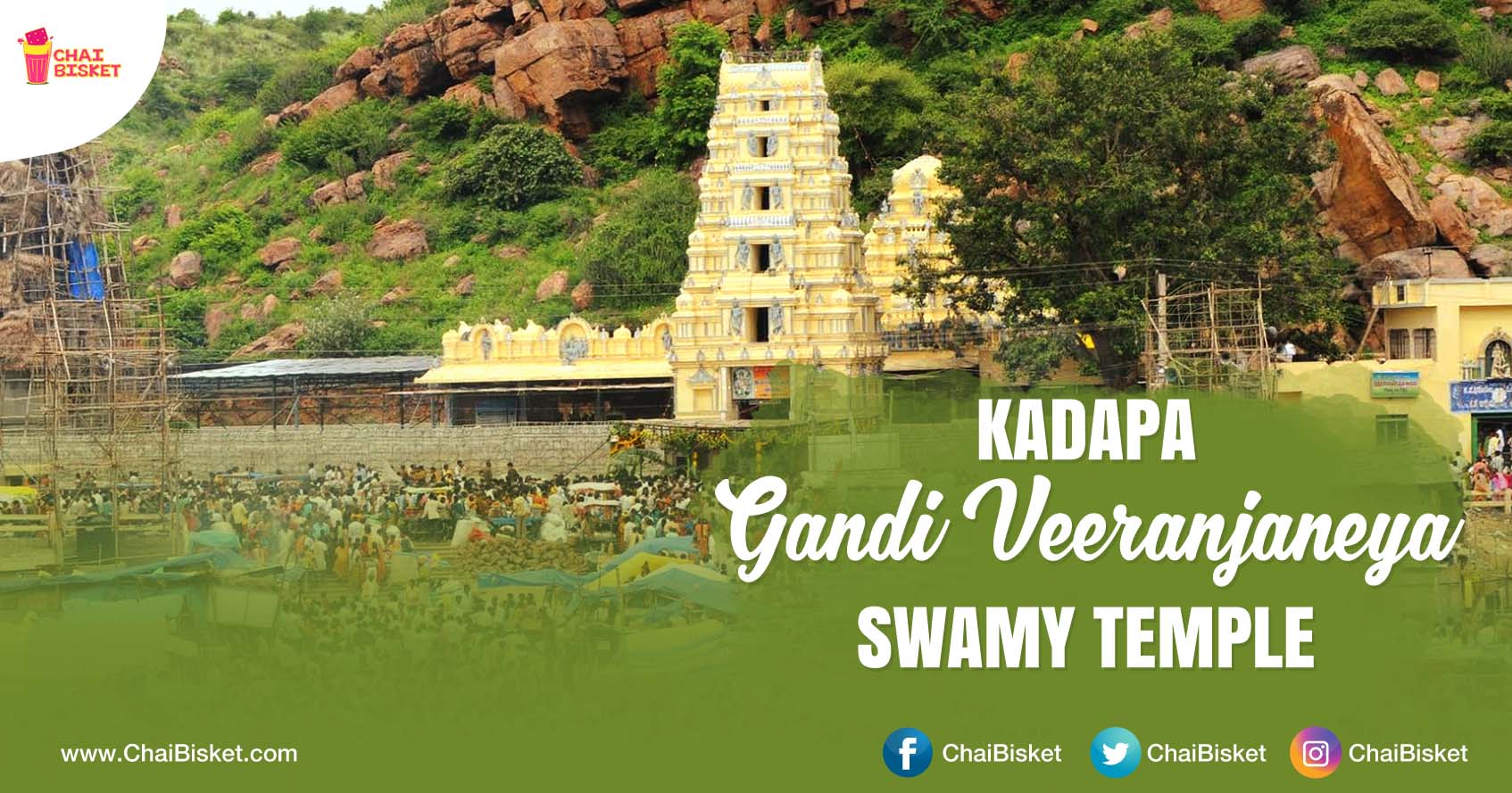 Everything You Need To Know About The Famous Anjaneya Temple Of Kadapa!