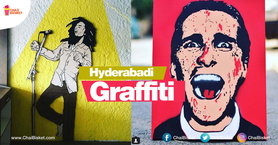 This Graffiti Artist Duo From Hyderabad Turn The Walls Into Surreal Art & Its Unbelievable