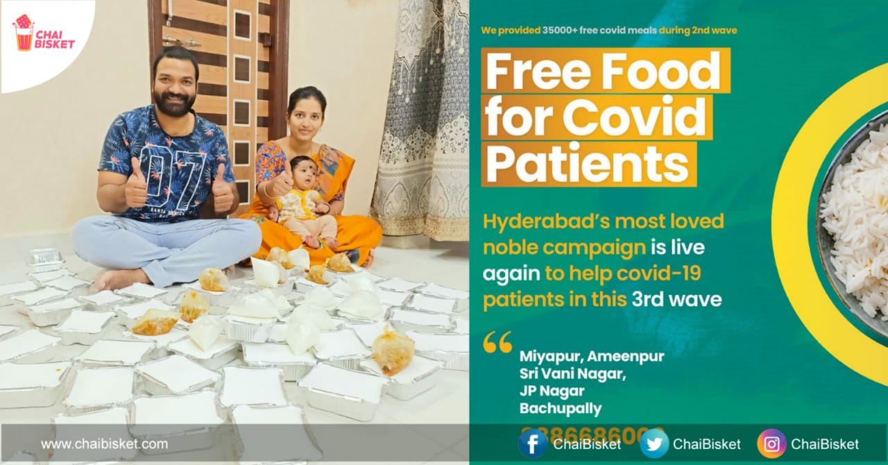 Free Food For Covid Patients: How This Hyderabad Based NGO Cooks & Delivers Free Food To Covid Patients.