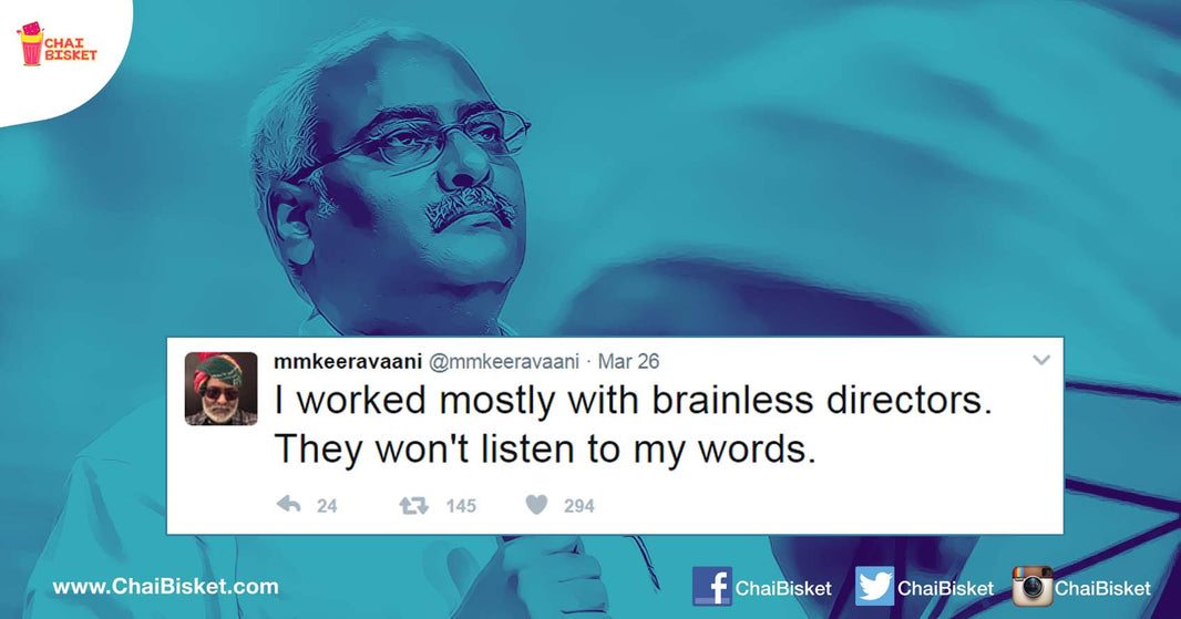 This Heartfelt Confession By Keeravani On Twitter Will Show You Another Side Of The Man!