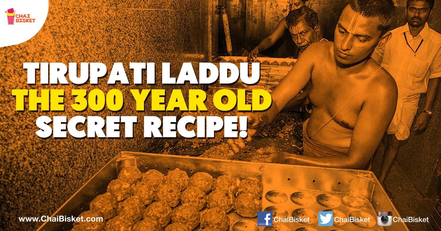 Presenting The Making Of The Most Delicious 'Tirupati Laddu'!