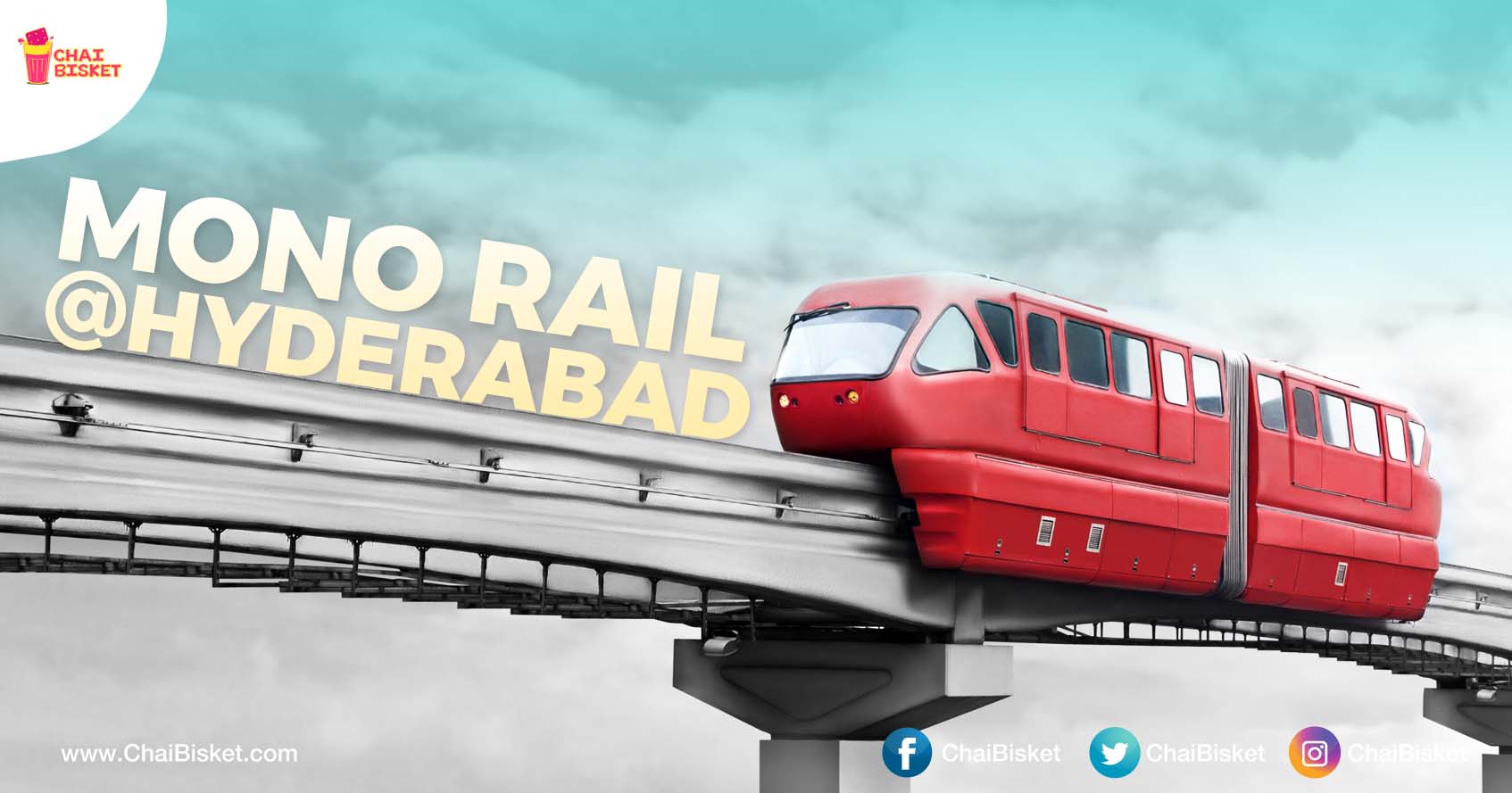 Hyderabad Soon To Have "Monorail" To Make Transportation Even More Feasible!