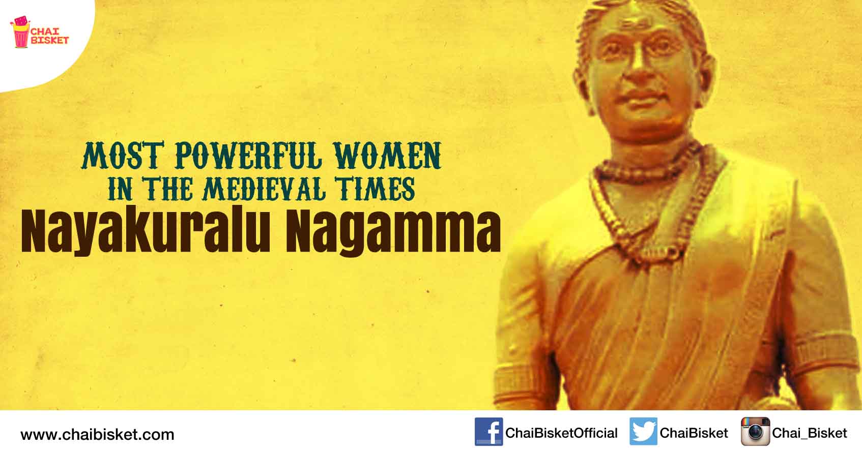 Nayakuralu Nagamma - World's 1st Woman Minister!