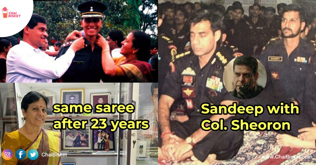 25 Rare, Unseen, Heartwarming Pictures & Stories From The Other Side Of Sandeep Unnikrishnan's Life That'll Leave You Teary Eyed