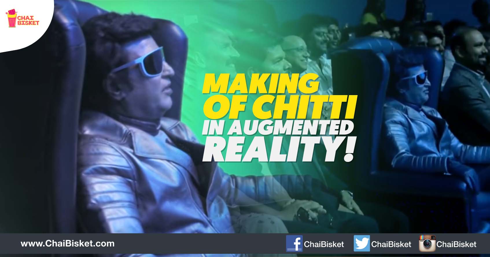 Here's How Chitti Was Created For The First Look Launch Event Of Robot 2.0!