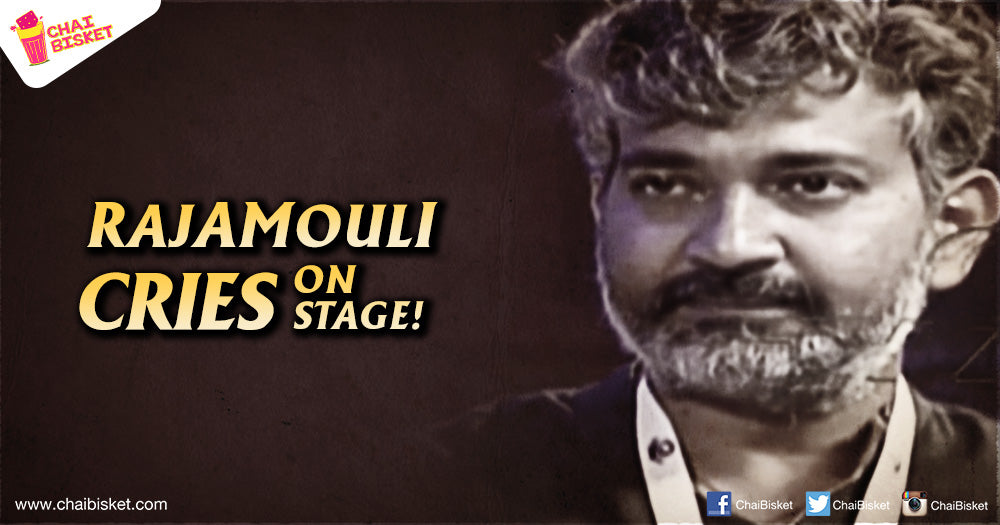 This Video Of SS Rajamouli Tearing Up To Keeravani's Tribute Song To Him Will Make You Emotional!