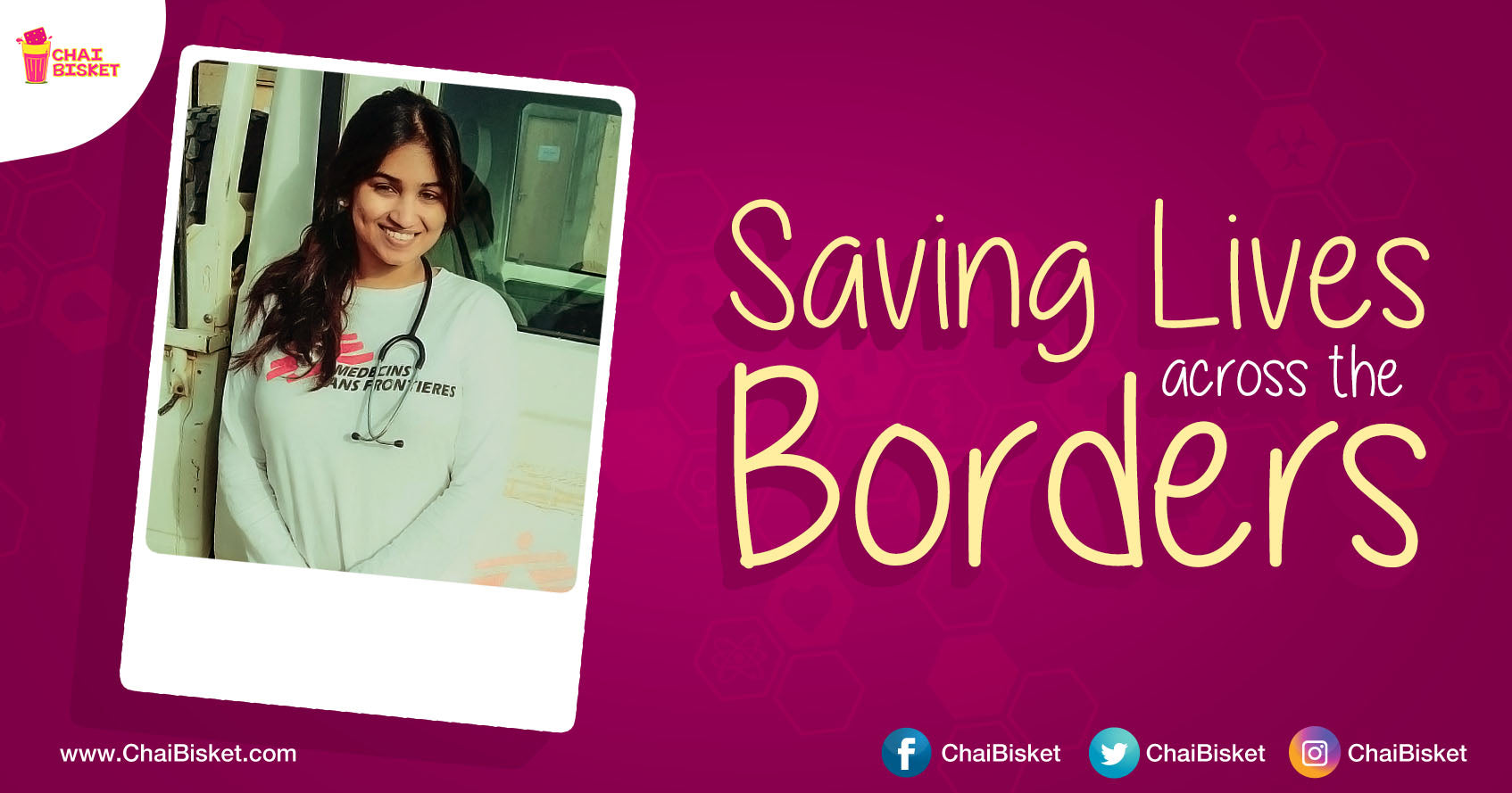 Meet The Vijayawada Girl Who Is Going Beyond Borders To Treat Patients In The War-Torn Countries!