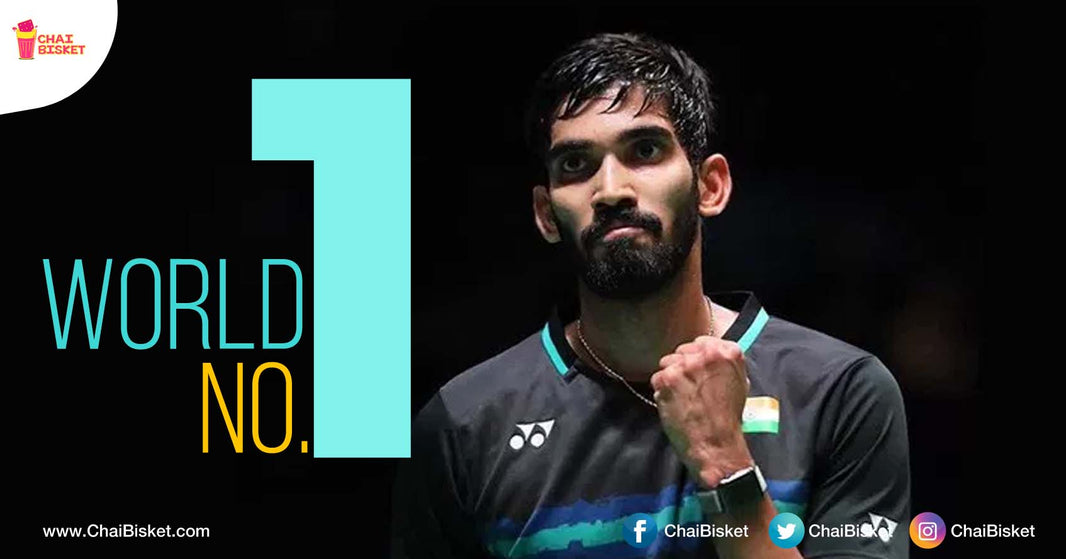 Our Very Own Kidambi Srikanth Is Now The World No.1 Badminton Player!