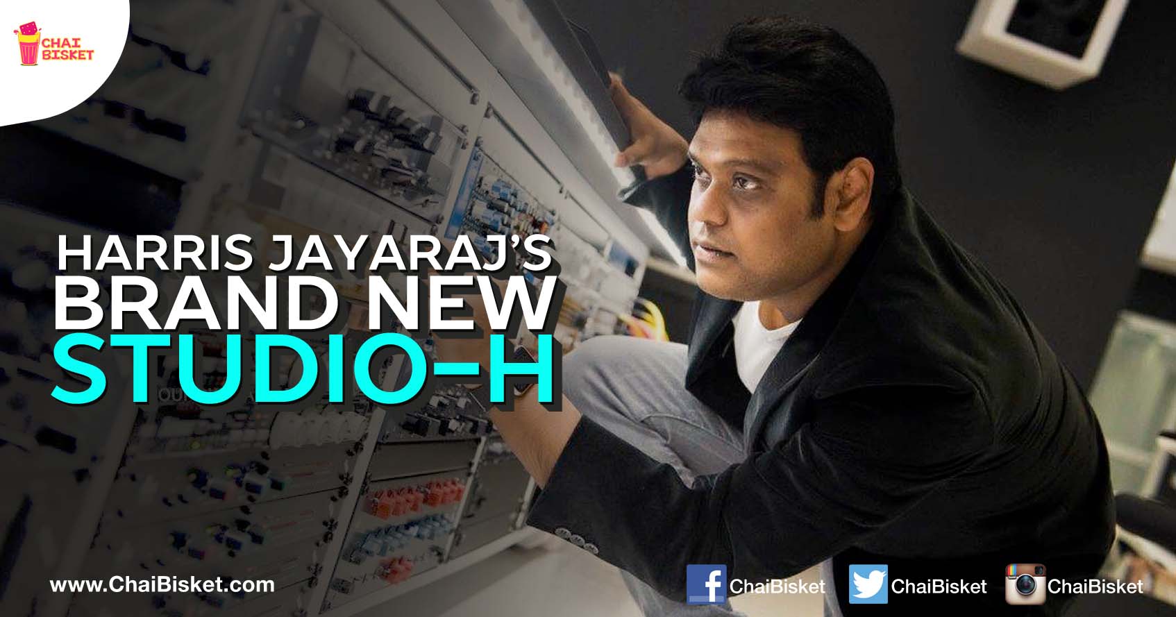 Check Out Music Director Harris Jayaraj's Brand New State-Of-The-Art "STUDIO H"!