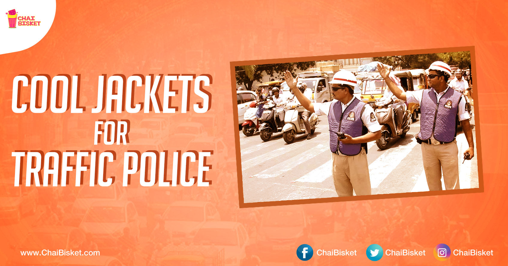 Hyderabad Traffic Police To Be Supplied With “Cool Jackets” To Beat The Scorching Sun!