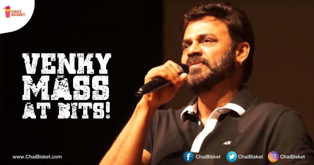 This Video Of Venkatesh Interacting With The Students Of BITS Hyderabad Will Show Why He Is Loved By All!