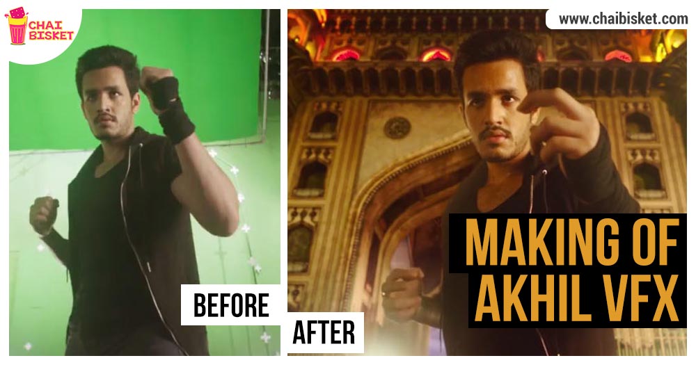 Watch VFX Artists Create Magic In These Before And After Making Shots Of 'AKHIL'!