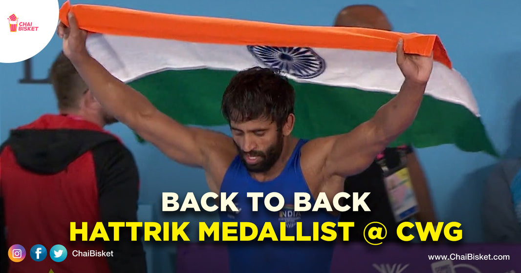 Meet Bajrang Punia, The Indian Wrestling Legend Who Hit A Hattrik Of Medals At CWG