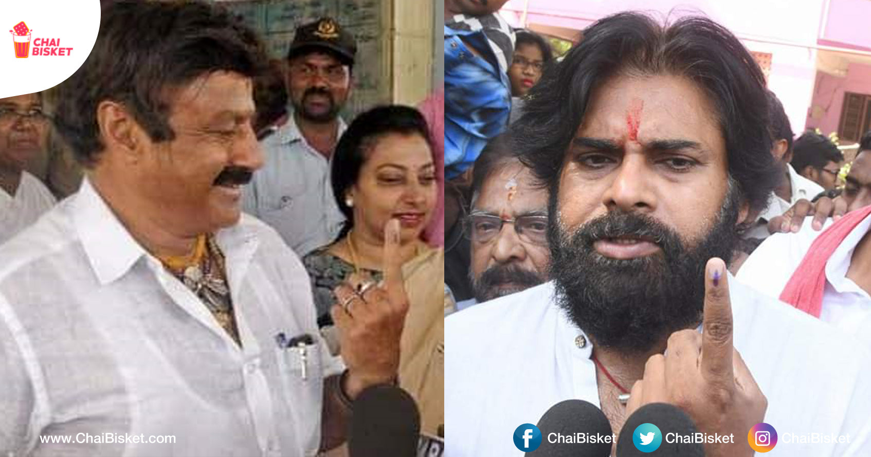 Here Are The Celebs Who Voted In AP/Telangana Elections & Did Their Part