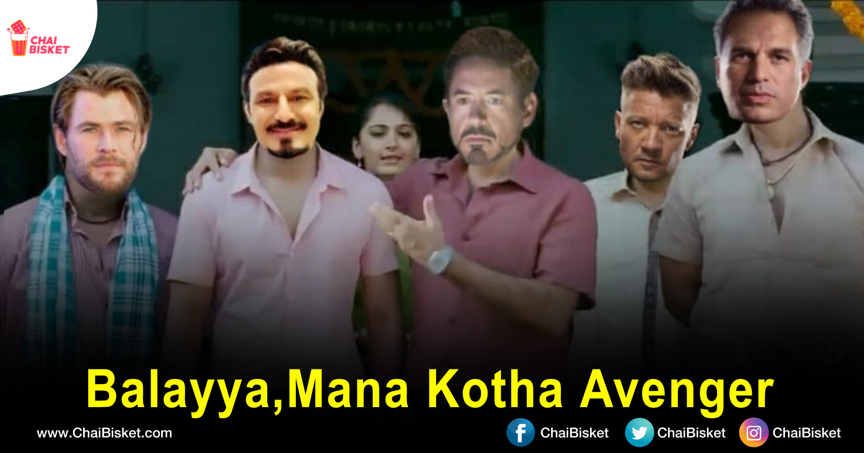 The Internet Is Confused Whether This Is Balayya Babu Or Tony Stark. You Decide