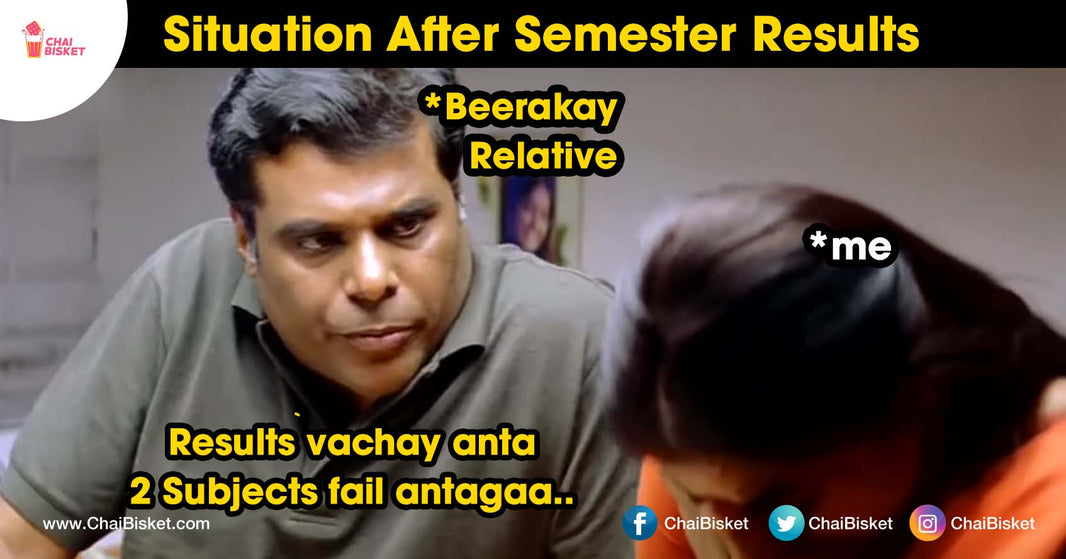 9 Types Of Situations Every Student Will Relate To After Semester Results