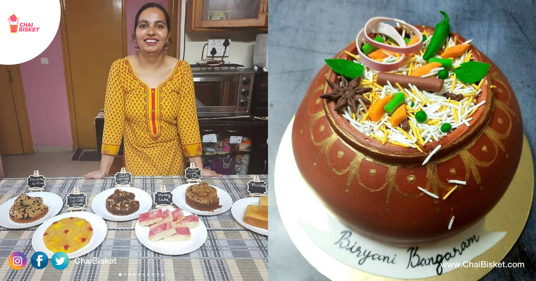 Idekkadi Cake Ra Mowa: This Hyderabadi Lady Bakes Unique Biryani, Pani Puri & Many Crazy Cakes