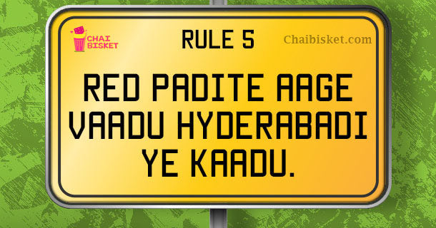 9 Driving Rules You Should Follow Blindly In Hyderabad!