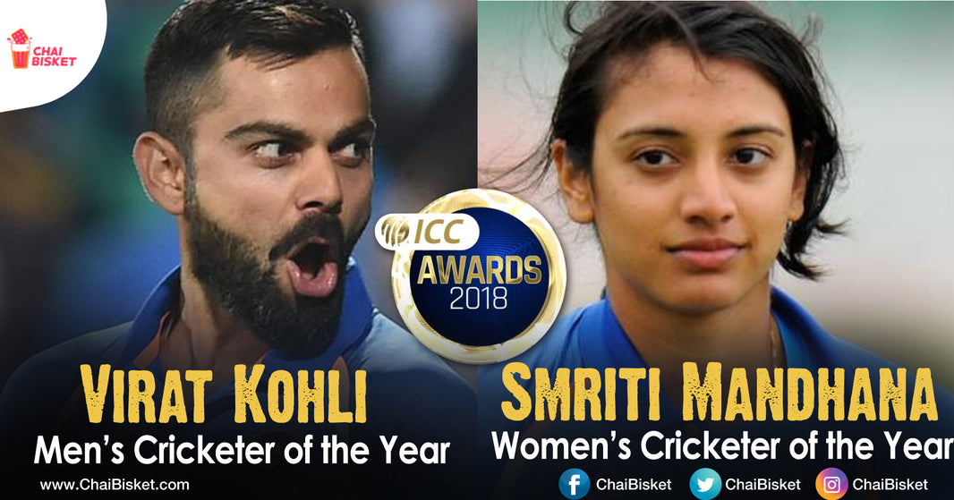 ICC Just Released A List Of Awards & Virat Kohli Won In Almost Every Category