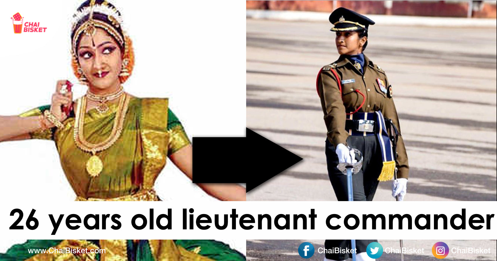 Here's The Inspiring Life Story Of A 26 Year Old Woman From A Kuchipudi Dancer To An Army Lieutenant