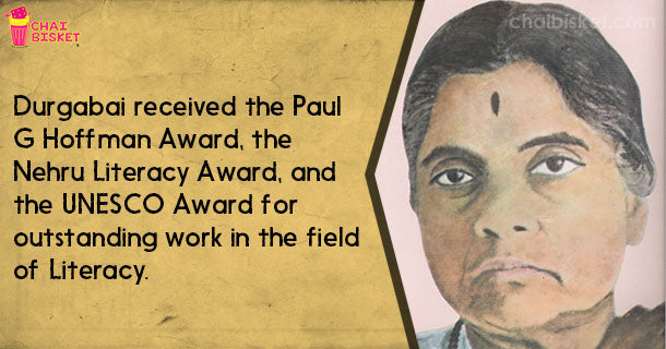 Durgabai Deshmukh - Freedom Fighter, Lawyer, Social Worker And Much More!