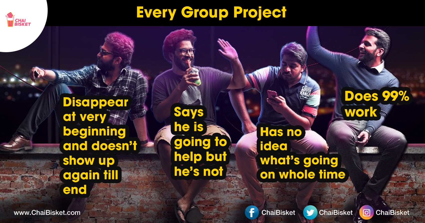 College Project Submission Scenes: 9 Things That Must've Pakka Happened In Your Gang