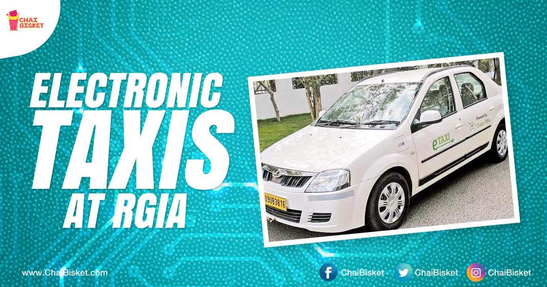 Hyderabad Introduces The Country's First-Ever Airport Taxi That Runs On Electricity!