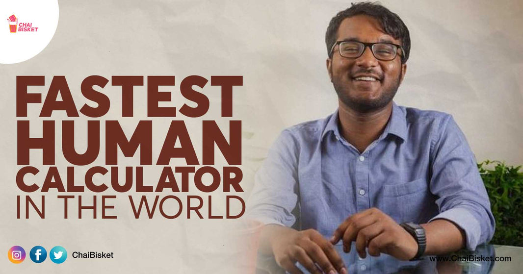 Meet 21 Year Old Bhanu Prakash From Hyderabad, Who Is Now The World's Fastest Human Calculator