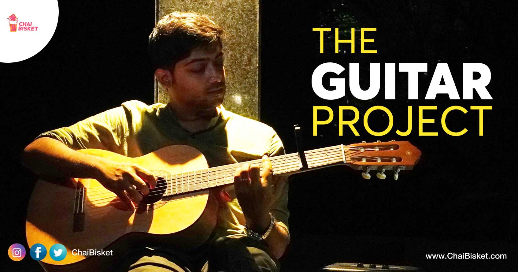 Meet Akhil Vishal, A Young Hyderabadi With His Unique Model Of Teaching Guitar