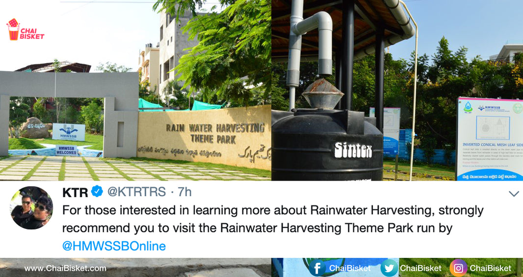 Interested In Rain Water Harvesting? This Park In Hyderabad Is Where You Need To Visit To Know More