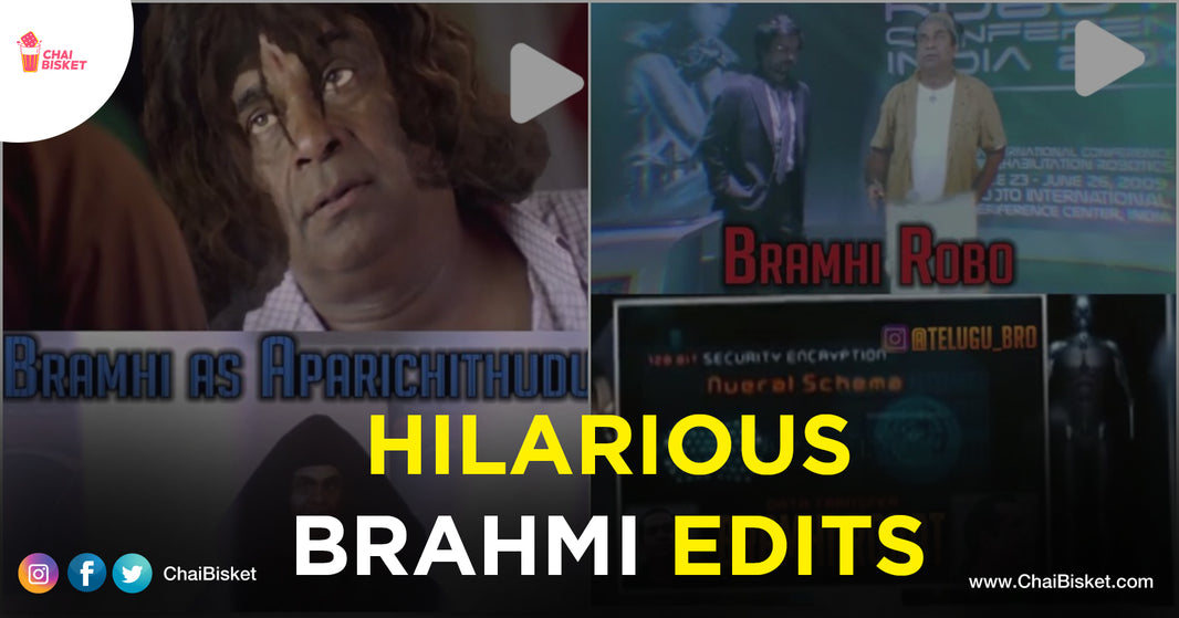 These Crazy Edits On Brahmanandam By 'Telugu Bro' Will Make Your Day Better