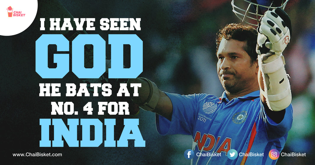 15 Quotes By Fellow Cricketers About Sachin Tendulkar That Prove He's Indeed God Of Cricket